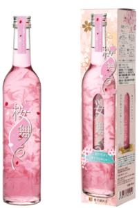 Import Japanese sake liqueur Hokoen SAKURAMAU