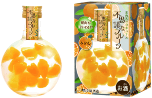 Import Japanese sake liqueur Hokoen mysterious mandarin